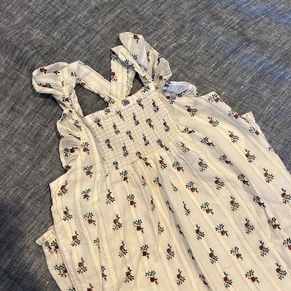 Janie and JackEyelet Floral Jumpsuit 6-12 Months Baby - Picture 2 of 4